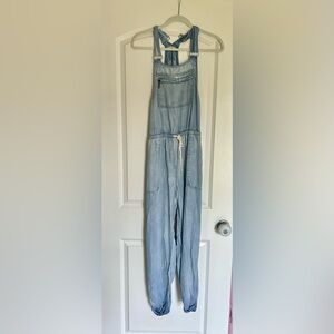 Vici Lightweight Denim colored overalls